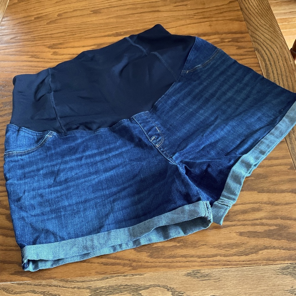 Isabel Maternity Midi Shorts, Sz 14/32